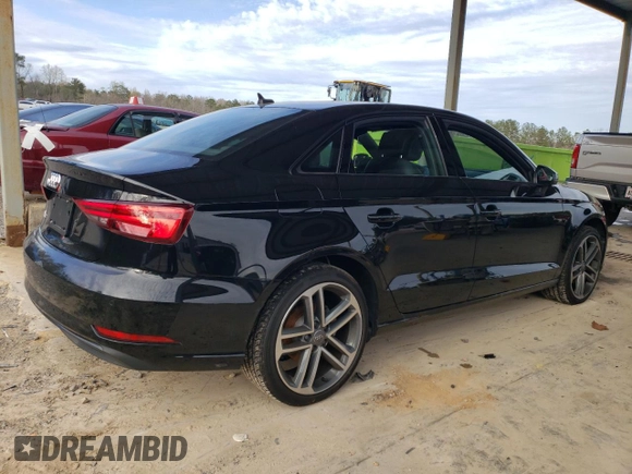 2020 Audi A3 Sedan Premium with VIN WAUAUGFF8LA000837, listed as a Copart auction lot 46434874 with 15,683 mi miles. Bid and sale history available at carsss.com. Image 3.