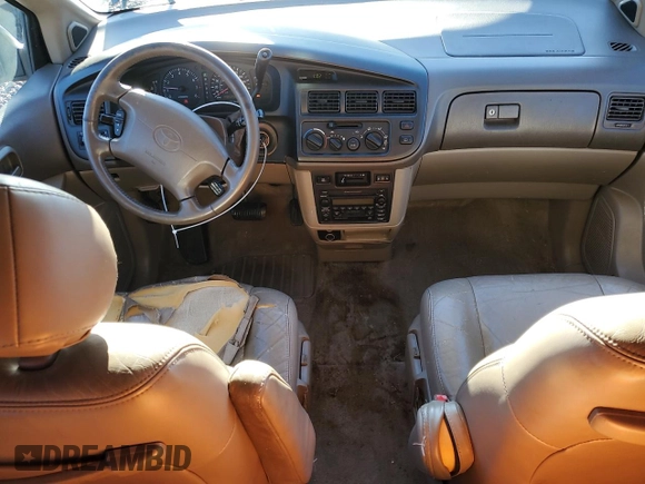 2000 Toyota Sienna LE with VIN 4T3ZF13C8YU207597, listed as a Copart auction lot 81250634 with 250,567 mi miles and Salvage Title. Bid and sale history available at carsss.com. Image 8.