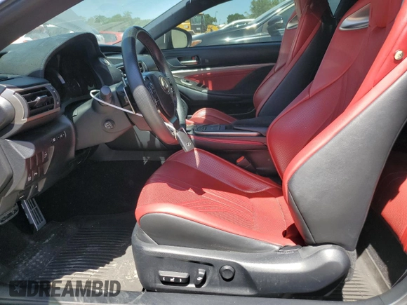 2017 Lexus RC F F z VIN JTHHP5BC1H5005871, wystawiony jako Copart lot #49729704 z przebiegiem 40 027 mil mil oraz . Historia ofert i sprzedaży dostępna na DreamBid. Obrazek 7.