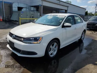 2013 Volkswagen Jetta TDI with VIN 3VWLL7AJ0DM411130, listed as a Copart auction lot 58583565 with 87,927 mi miles and Salvage title. Bid and sale history available at DreamBid. Image 1.