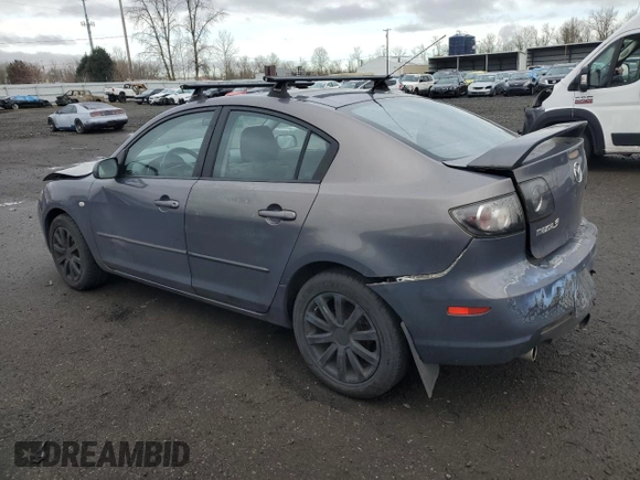 2007 Mazda Mazda3 i Sport with VIN JM1BK32F471670533, listed as a Copart auction lot 44348535 with 211,660 mi miles and Salvage Title. Bid and sale history available at carsss.com. Image 2.