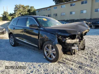 2024 Acura MDX с VIN 5J8YD9H31RL004467, выставлен на аукционе Copart как лот 82859414 с пробегом Не указан миль и Списание • Salvage title. История ставок и продаж доступна на DreamBid. Изображение 4.