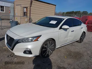 2019 Nissan Altima Platinum with VIN 1N4BL4FV6KC221426, listed as a IAAI auction lot 41900455 with 194,516 mi miles and . Bid and sale history available at DreamBid. Image 2.