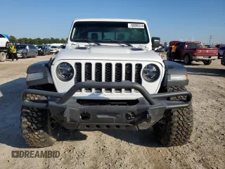 2022 Jeep Gladiator Rubicon with VIN 1C6JJTBG6NL142413, listed as a Copart auction lot 86098244 with 20,750 mi miles and Salvage title. Bid and sale history available at DreamBid. Image 5.