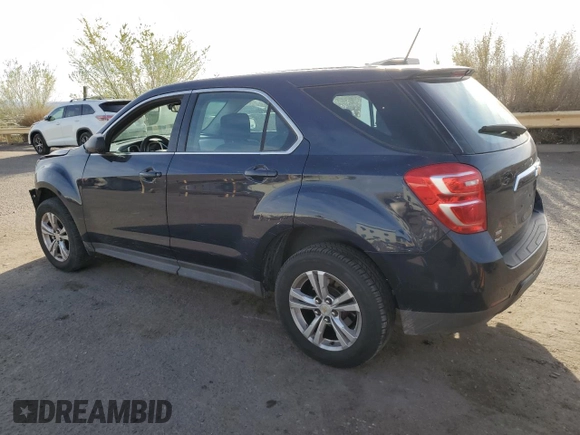 2016 Chevrolet Equinox LS with VIN 2GNFLEEK0G6233362, listed as a Copart auction lot 50273855 with 146,933 mi miles and Salvage Title. Bid and sale history available at DreamBid. Image 2.