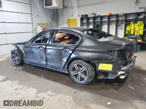 2023 BMW 5 Series 530i xDrive with VIN WBA13BJ04PWX99100, listed as a Copart auction lot 85678004 with 28,668 mi miles and Salvage Title. Bid and sale history available at DreamBid. Image 2.