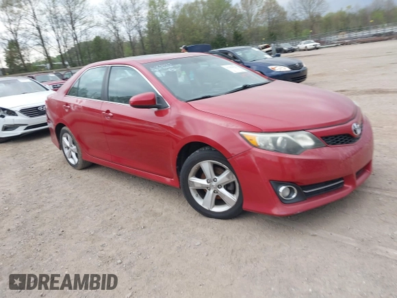 2012 Toyota Camry L with VIN 4T1BF1FK5CU623435, listed as a IAAI auction lot 41982928 with 114,914 mi miles and . Bid and sale history available at DreamBid. Image 1.