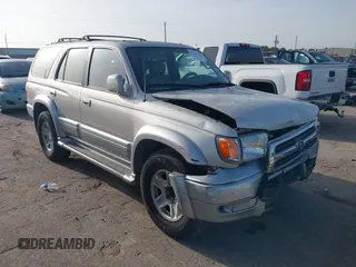 2000 Toyota 4Runner Limited с VIN JT3GN87R3Y0146881, выставлен на аукционе IAAI как лот 42628385 с пробегом 311 508 миль миль и . История ставок и продаж доступна на DreamBid. Изображение 1.