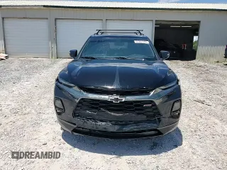 2019 Chevrolet Blazer RS with VIN 3GNKBJRS7KS679698, listed as a Copart auction lot 61201795 with 74,261 mi miles and Salvage title. Bid and sale history available at DreamBid. Image 14.