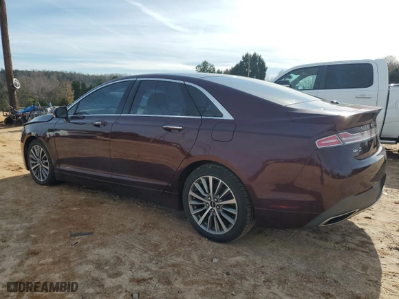 2017 Lincoln MKZ Select with VIN 3LN6L5CC3HR629828, listed as a Copart auction lot 85059884 with 129,830 mi miles and Salvage Title. Bid and sale history available at carsss.com. Image 2.