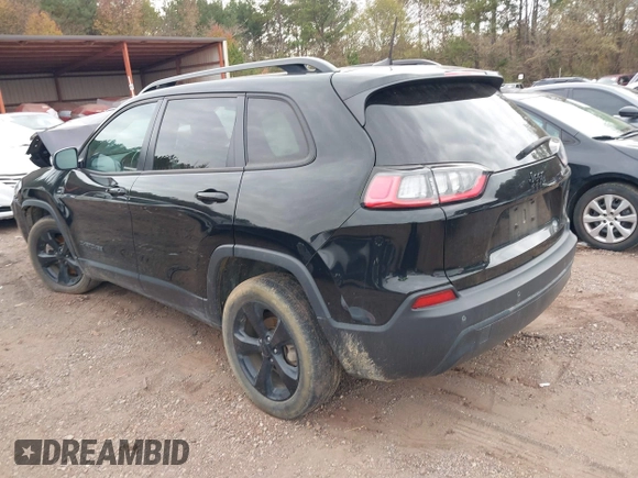 2021 Jeep Cherokee Altitude with VIN 1C4PJLLB1MD204413, listed as a IAAI auction lot 41010877 with 37,573 mi miles. Bid and sale history available at carsss.com. Image 3.
