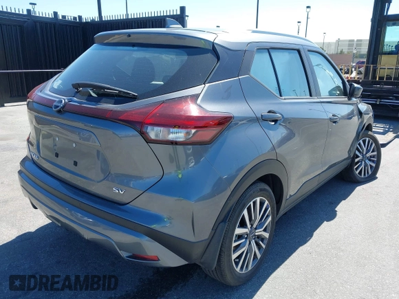 2024 Nissan Kicks SV with VIN 3N1CP5CV4RL541794, listed as a IAAI auction lot 41711511 with 13,926 mi miles. Bid and sale history available at carsss.com. Image 4.