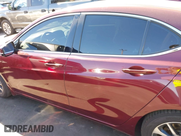 2016 Acura TLX with VIN 19UUB1F32GA000977, listed as a IAAI auction lot 41626510 with 124,916 mi miles. Bid and sale history available at carsss.com. Image 15.