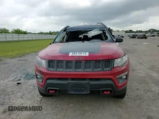 2020 Jeep Compass Trailhawk with VIN 3C4NJDDB7LT214691, listed as a Copart auction lot 55419415 with Not provided miles and Non repairable. Bid and sale history available at DreamBid. Image 13.