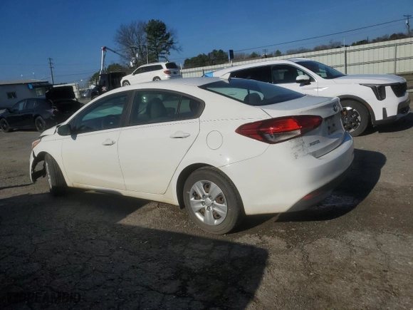 2017 Kia Forte LX with VIN 3KPFK4A74HE071065, listed as a Copart auction lot 86698254 with 55,628 mi miles and Salvage Title. Bid and sale history available at carsss.com. Image 2.