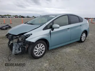 2012 Toyota Prius with VIN JTDKN3DPXC3020004, listed as a Copart auction lot 50849735 with 206,240 mi miles and Salvage Title. Bid and sale history available at DreamBid. Image 1.