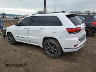 2020 Jeep Grand Cherokee Limited X z VIN 1C4RJFBG1LC418717, wystawiony jako Copart lot #52702155 z przebiegiem 44 791 mil mil oraz Szkoda całkowita • Salvage title. Historia ofert i sprzedaży dostępna na DreamBid. Obrazek 2.