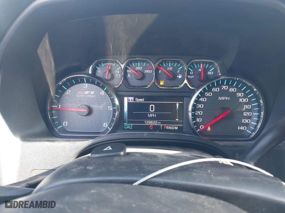 2015 Chevrolet Silverado 1500 LTZ with VIN 3GCUKSEC0FG482502, listed as a IAAI auction lot 41292001 with 129,622 mi miles. Bid and sale history available at carsss.com. Image 7.