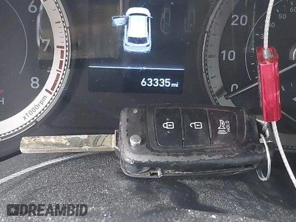 2020 Hyundai Venue SE with VIN KMHRB8A34LU040809, listed as a IAAI auction lot 41509125 with 63,335 mi miles and . Bid and sale history available at DreamBid. Image 11.