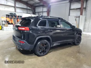 2017 Jeep Cherokee Altitude with VIN 1C4PJMAS2HW587409, listed as a Copart auction lot 88558155 with 111,788 mi miles and Salvage title. Bid and sale history available at DreamBid. Image 3.