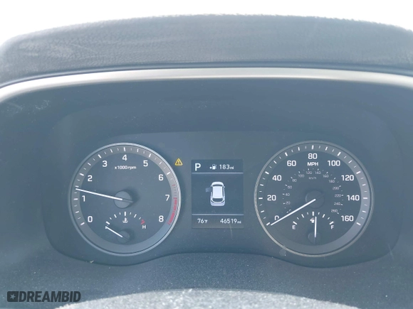 2019 Hyundai Tucson Value with VIN KM8J33A47KU966447, listed as a IAAI auction lot 41631458 with 46,519 mi miles. Bid and sale history available at carsss.com. Image 7.