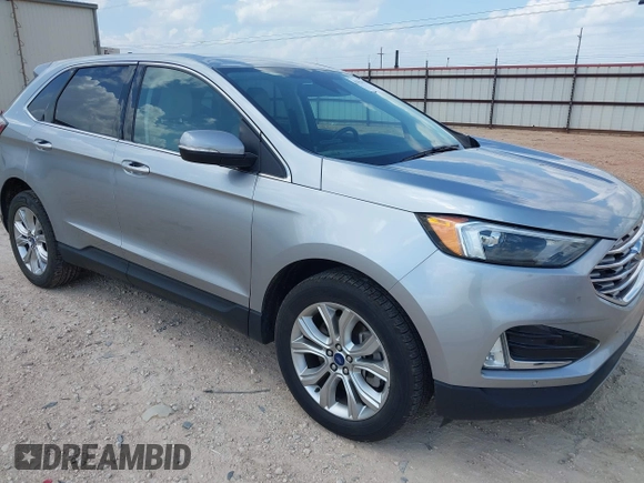 2022 Ford Edge Titanium with VIN 2FMPK4K99NBB06136, listed as a IAAI auction lot 42733977 with 57,794 mi miles and . Bid and sale history available at DreamBid. Image 1.