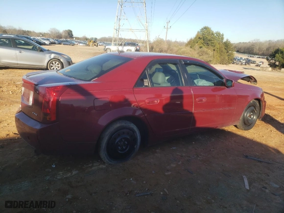 2005 Cadillac CTS with VIN 1G6DP567650116201, listed as a Copart auction lot 89106765 with 186,651 mi miles and Salvage Title. Bid and sale history available at carsss.com. Image 3.