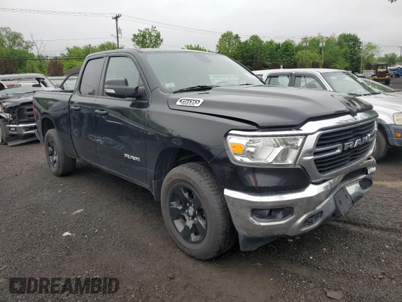 2021 Ram 1500 Big Horn z VIN 1C6SRFBT7MN757180, wystawiony jako Copart lot #55508355 z przebiegiem 75 435 mil mil oraz Szkoda całkowita • Salvage title. Historia ofert i sprzedaży dostępna na DreamBid. Obrazek 4.