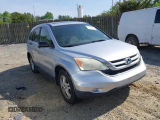 2010 Honda CR-V EX with VIN 5J6RE3H56AL005787, listed as a IAAI auction lot 42155054 with 260,475 mi miles and . Bid and sale history available at carsss.com. Image 1.