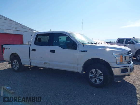2018 Ford F-150 XL with VIN 1FTFW1E59JFC95665, listed as a IAAI auction lot 42512834 with 196,021 mi miles and . Bid and sale history available at DreamBid. Image 6.
