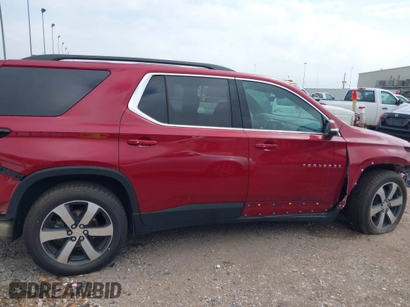2022 Chevrolet Traverse LT with VIN 1GNERHKWXNJ131456, listed as a IAAI auction lot 41700633 with 48,952 mi miles and . Bid and sale history available at DreamBid. Image 14.