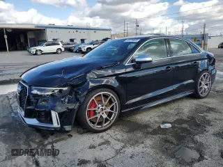 2018 Audi RS 3 z VIN WUABWHFF1J1907081, wystawiony jako Copart lot #45579825 z przebiegiem 25 721 mil mil oraz Szkody całkowita. Historia ofert i sprzedaży dostępna na DreamBid. Obrazek 1.