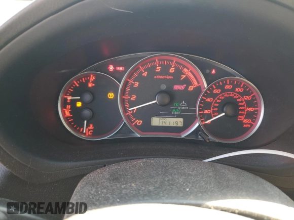 2013 Subaru Impreza Sedan WRX WRX STI with VIN JF1GV8J6XDL022549, listed as a Copart auction lot 65995674 with 141,197 mi miles and Salvage Title. Bid and sale history available at carsss.com. Image 9.