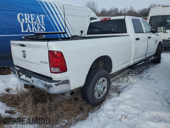 2015 Ram 3500 Tradesman with VIN 3C63R3GJXFG618828, listed as a Copart auction lot 89309955 with 0 mi miles and Clean Title. Bid and sale history available at carsss.com. Image 3.