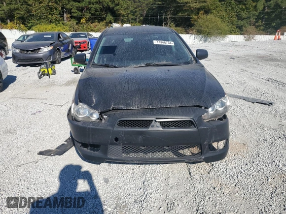 2012 Mitsubishi Lancer GT with VIN JA32U8FW9CU016667, listed as a Copart auction lot 77346734 with 179,624 mi miles and Salvage Title. Bid and sale history available at DreamBid. Image 5.