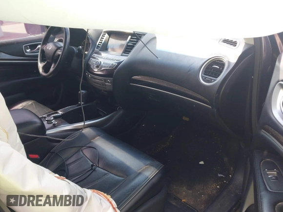 2014 Infiniti QX60 with VIN 5N1AL0MM6EC551107, listed as a IAAI auction lot 42094400 with 161,861 mi miles and . Bid and sale history available at DreamBid. Image 5.