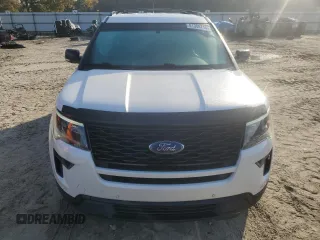 2018 Ford Explorer Sport with VIN 1FM5K8GT2JGA24836, listed as a Copart auction lot 81308714 with 141,483 mi miles and Salvage title. Bid and sale history available at DreamBid. Image 5.