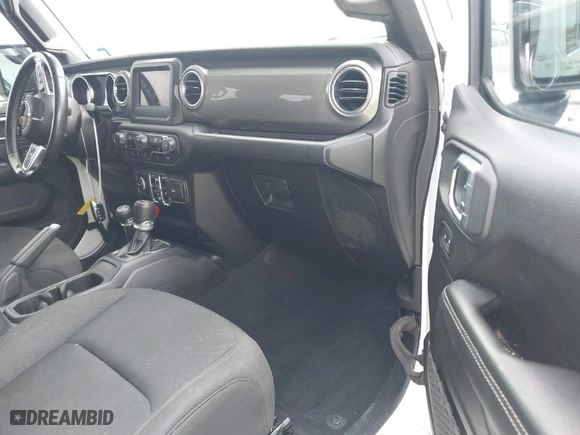 2019 Jeep Wrangler Unlimited Sahara with VIN 1C4HJXEN0KW623325, listed as a IAAI auction lot 42001189 with 1 mi miles. Bid and sale history available at carsss.com. Image 5.