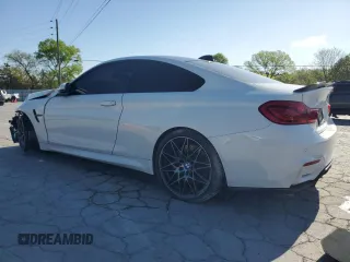 2018 BMW M4 z VIN WBS4Y9C59JAC87657, wystawiony jako Copart lot #52928685 z przebiegiem 54 853 mil mil oraz Szkody całkowita. Historia ofert i sprzedaży dostępna na DreamBid. Obrazek 2.