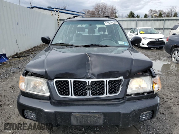 2001 Subaru Forester S w/Premium Pkg with VIN JF1SF656X1H725718, listed as a Copart auction lot 51517935 with 153,875 mi miles and Salvage Title. Bid and sale history available at carsss.com. Image 5.