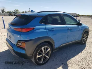 2020 Hyundai Kona Limited with VIN KM8K33A56LU405994, listed as a Copart auction lot 81983334 with 32,907 mi miles and Salvage Title. Bid and sale history available at carsss.com. Image 3.