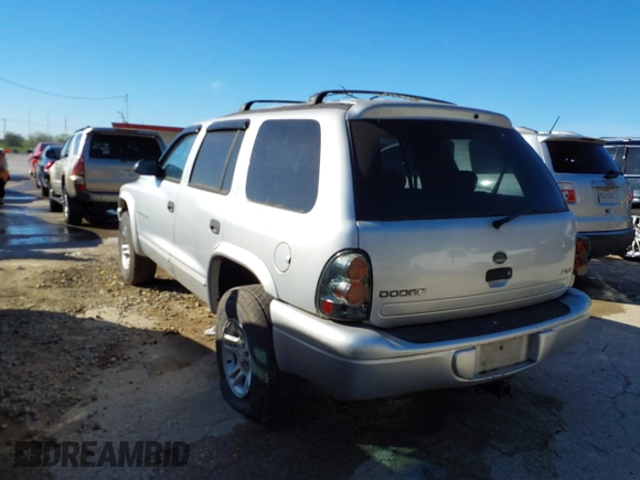2001 Dodge Durango z VIN 1B4HS28N11F619257, wystawiony jako IAAI lot #41834255 z przebiegiem 180 080 mil mil oraz . Historia ofert i sprzedaży dostępna na DreamBid. Obrazek 3.