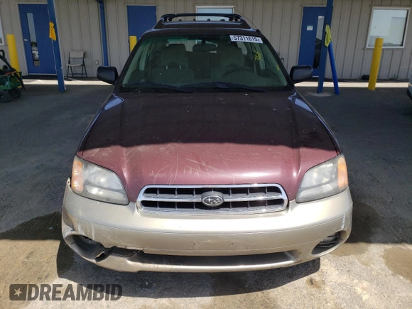 2000 Subaru Legacy Outback with VIN 4S3BH6654Y7673397, listed as a Copart auction lot 57311615 with 149,424 mi miles and Salvage title. Bid and sale history available at DreamBid. Image 5.