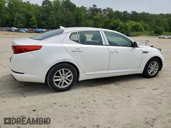 2012 Kia Optima LX z VIN KNAGM4A74C5296344, wystawiony jako Copart lot #58660875 z przebiegiem 151 386 mil mil oraz Szkoda całkowita • Salvage title. Historia ofert i sprzedaży dostępna na DreamBid. Obrazek 3.