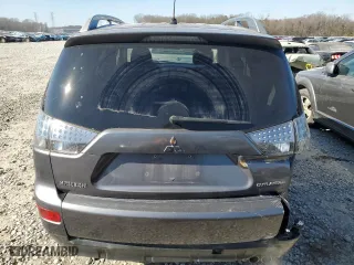 2007 Mitsubishi Outlander XLS with VIN JA4MS41X57Z002079, listed as a Copart auction lot 42331665 with 189,313 mi miles and Salvage Title. Bid and sale history available at carsss.com. Image 6.
