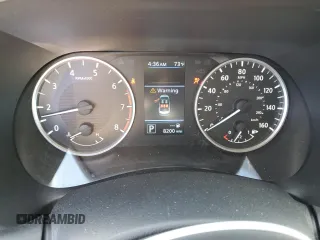 2025 Nissan Sentra S with VIN 3N1AB8BV3SY218578, listed as a Copart auction lot 48521795 with 8,200 mi miles and Salvage Title. Bid and sale history available at DreamBid. Image 9.