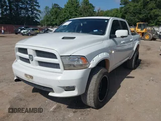 2012 Ram 1500 Sport with VIN 1C6RD7MT0CS190018, listed as a IAAI auction lot 42631890 with 112,071 mi miles and . Bid and sale history available at DreamBid. Image 2.