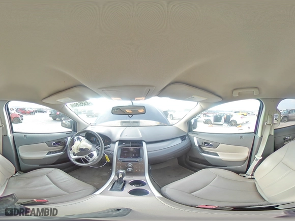 2011 Ford Edge SEL with VIN 2FMDK3JC3BBA69994, listed as a Copart auction lot 45850965 with 107,470 mi miles and Salvage Title. Bid and sale history available at carsss.com. Image 14.