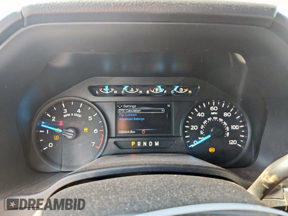 2019 Ford F-150 XL with VIN 1FTEW1E56KKF32438, listed as a Copart auction lot 60466315 with 20,444 mi miles and Salvage title. Bid and sale history available at DreamBid. Image 9.