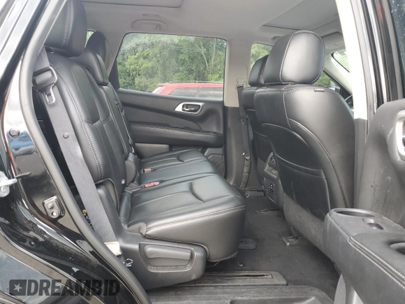 2017 Nissan Pathfinder SV z VIN 5N1DR2MN9HC608890, wystawiony jako Copart lot #59191845 z przebiegiem 136 270 mil mil oraz Szkoda całkowita • Salvage title. Historia ofert i sprzedaży dostępna na DreamBid. Obrazek 11.